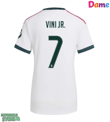 Real Madrid Vinicius Junior #7 Replika Hjemmebanetrøje Dame 2026-27 Kortærmet